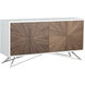 Pike 65.75 X 17.75 inch Walnut / Polished Sideboard